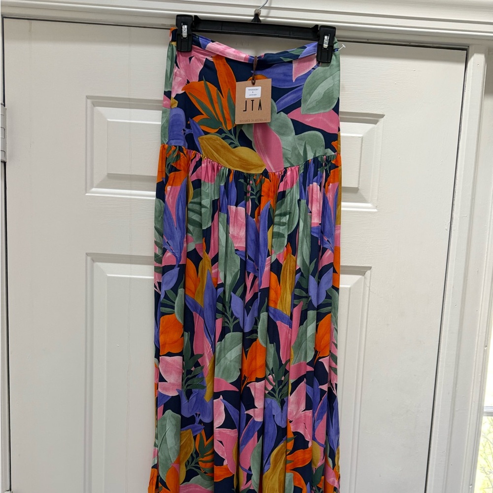NWT Anthropology Abel the Label (Australia) Floral Skirt, Softest Ever, Size S